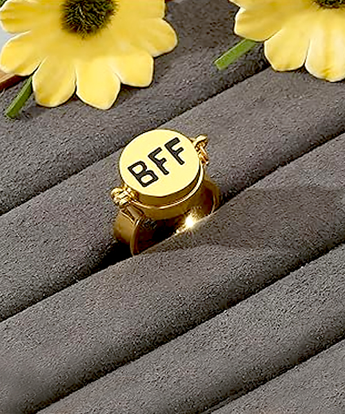 Beste Freunde Fuerimmer Ring